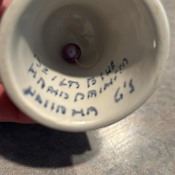 Two delfts blue hand painted bells.$28 for both - Picture 7 of 8